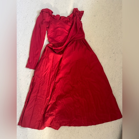 Christy Dawn Vibrant Red Dress - Picture 4 of 4